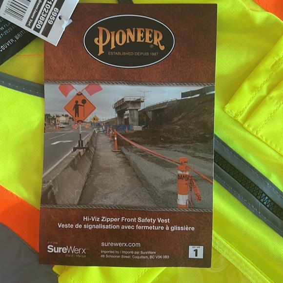 High Vis Safety Vest - Picture 2 of 6